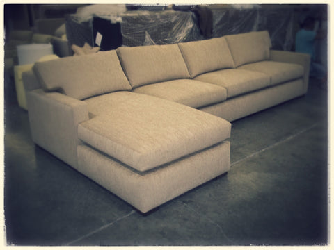 Two Piece Chaise Sectional