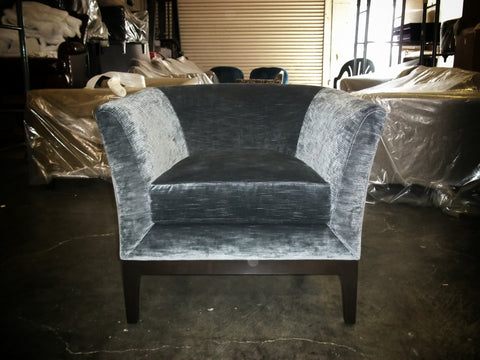 Silver/Gray Chair